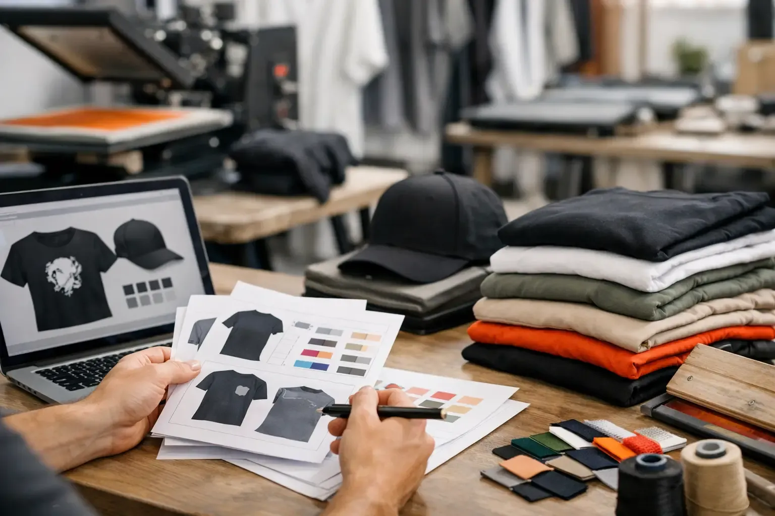 Guide für Merch Produktion mit klaren Schritten