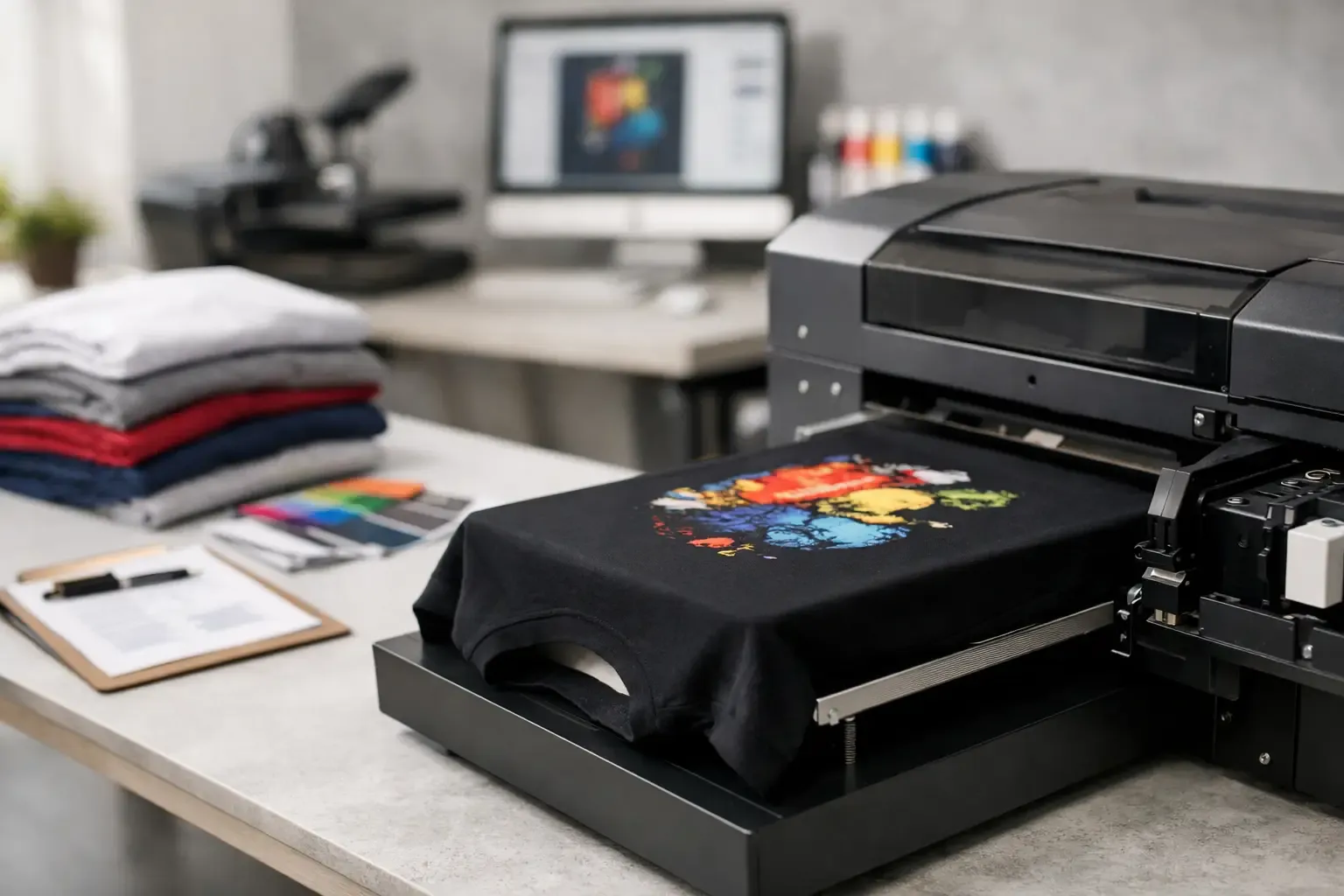 DTG Druck Kleinauflage Textil richtig planen