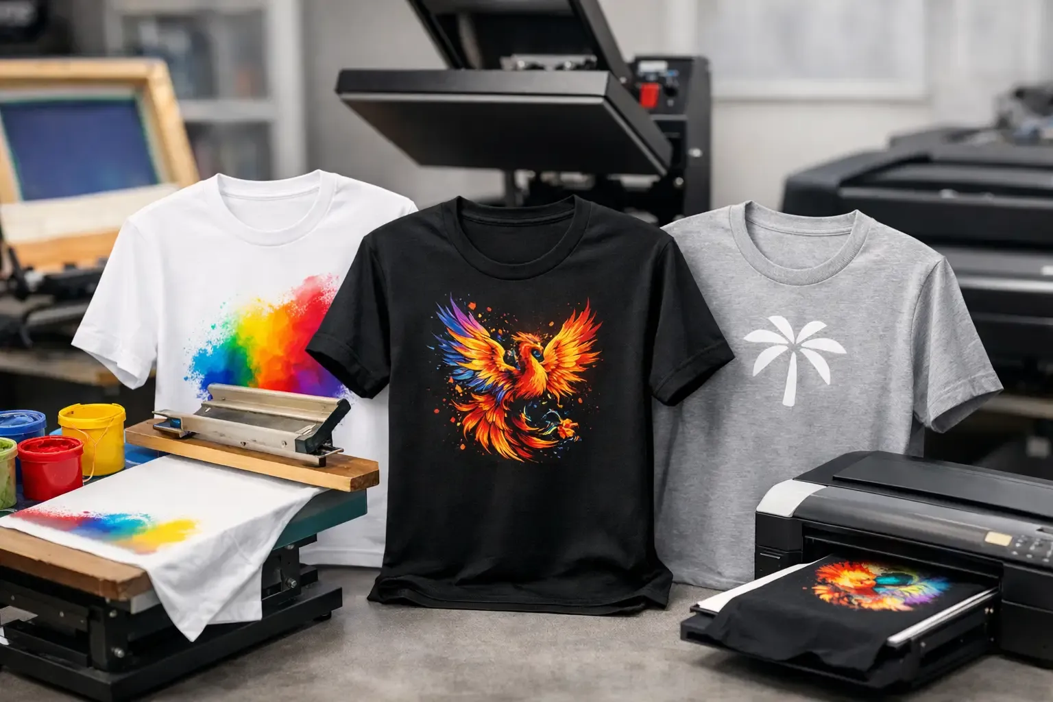 Welches Druckverfahren für T-Shirts passt?
