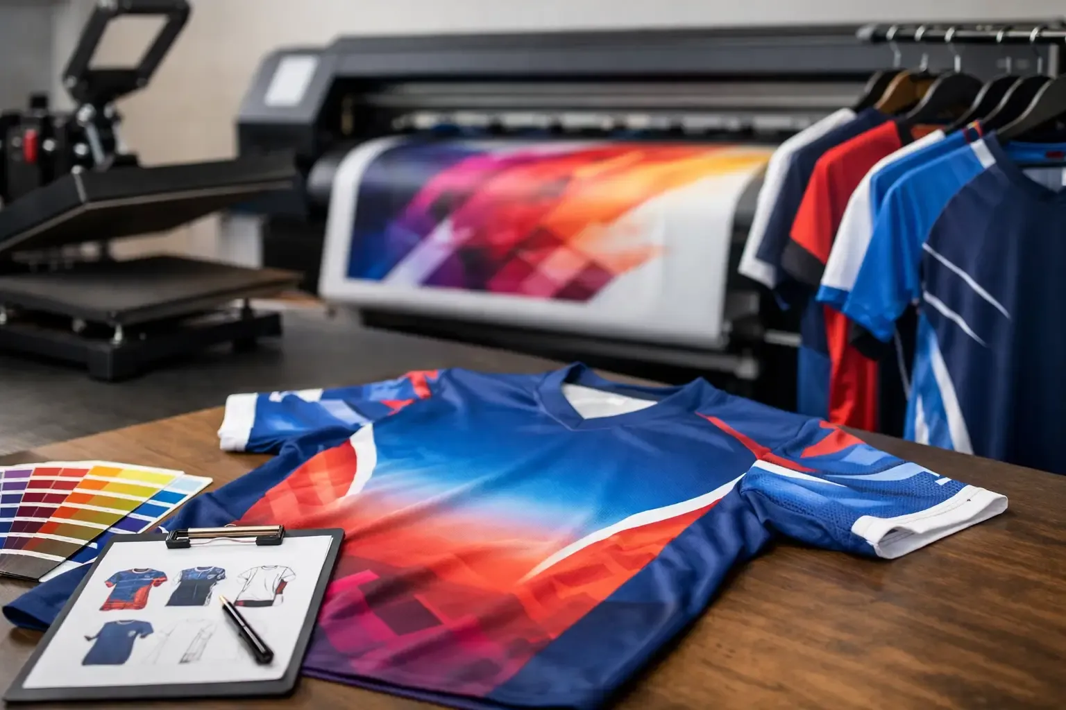 Sublimationsdruck für Sportbekleidung richtig planen