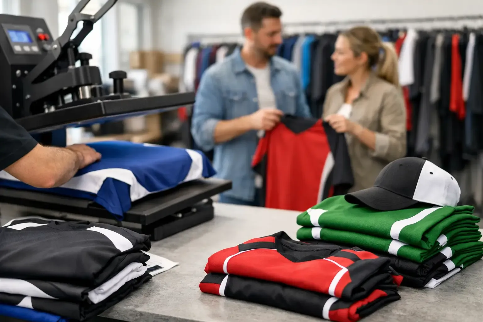 Die richtige Druckerei für Teamwear auswählen